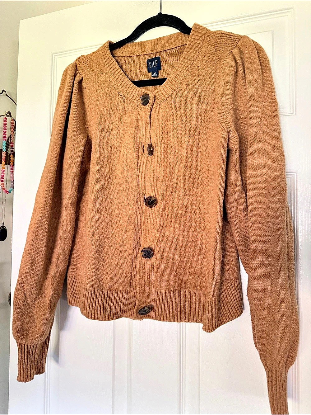 Gap Brown Knit Cardigan Size Medium